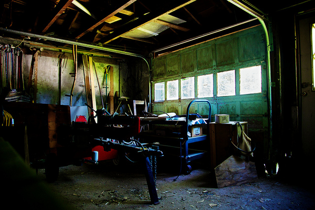 The garage