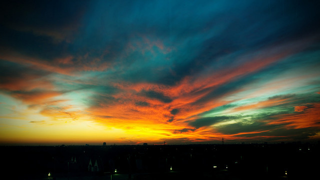 Sunrise from Improving