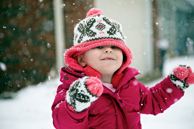 Audreys first snow day